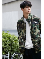 【AZUL by moussy】迷彩M-65/KHA