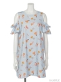 CANDY'S DINNER GIRLS ONE-PIECE/PINK