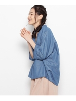 デニムスキッパーシャツ/ネイビー(693)