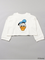 ドナルドダック オフショルプルオーバー/杢グレー