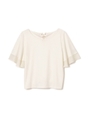 RUFFLE SQ SLEEVES/ベージュ(040)