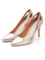 カットアウトヒールパンプス/CREAM