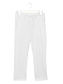 rough sweat pant/WHITE