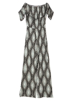 《ＬＡＮＩ》柄カットソー ベアコンビネゾン/ブラック(010)