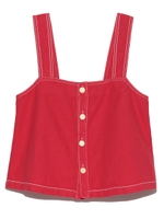 サイドステッチトップス/GRN