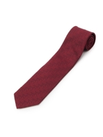 ブロックTネクタイ/ボルドー(064)