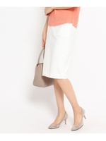 カルゼタイトスカート/ホワイト(001)