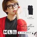 シフォンフリルネック タンクトップ