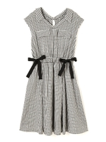 SHEER GINGHAM/グレー(020)