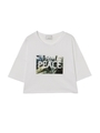 PEACEフォト短丈Ｔ/NAVY