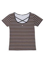 【sc】ストラップネックちびTシャツ/ミックス