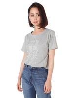 スターロゴプリントTシャツ/クロ(010)