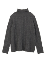 SZ TURTLE FLARE KNIT/グレー