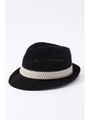 【AZUL by moussy】バイカラー中折れHAT/L/BEG