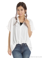 レースキャミセットブラウス/ホワイト