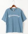 インディゴプリントTシャツ
