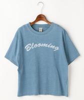 インディゴプリントTシャツ