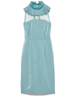 カラーフリルワンピース/MNT