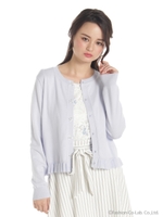 刺繍レースアンサンブル/ライトブルー