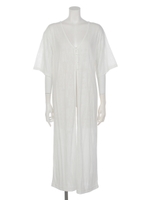 ネイティブオパールロングガウン/柄RED