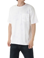 【AZUL by moussy】ペールトーンタイダイ半袖プルオーバー/柄PUR