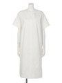 【BED&BREAKFAST】STRETCH AIR TUMBLER Dress/OFF WHITE
