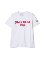 Daily Dose Cafe コラボロゴTシャツ/ホワイト(030)