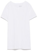オーガニックコットンVネックTシャツ/WHT
