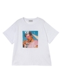 カラーフォトTEE/ホワイト