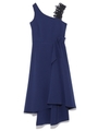 ワンショルレースドレス/BLU