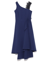 ワンショルレースドレス/BLU