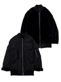 REVERSIBLE BLOUSON/ブラック