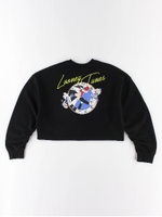 ルーニーチューンズBigプリントスウェット/杢グレー