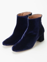 MOHIベロアブーツ/ネイビー