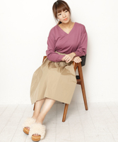 メモリーツイルリバーシブルスカート