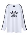 UMBRO×X-GIRL SPORTS L/S T-SHIRTS/ホワイト