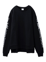 【WEB限定】SWEAT CREW DESIGN TOP/イエロー