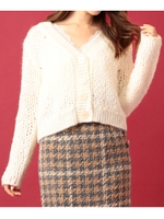 ローゲージモヘカーデ/オレンジ