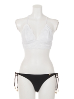 【shore kulani】コットンレースビキニ/WHT