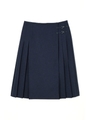 ◆大きいサイズ◆ラッププリーツスカート/ネイビー(120)