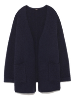 ハーフ丈ヤクニットガウン/NVY