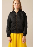 ハイデンシティギャバ MA-1 ジャケット/カーキ(180)