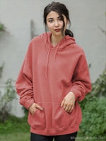 Hooded Sweatshirt/レッド