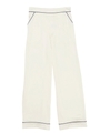 シルクパジャマロングパンツ/WHITE