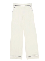 シルクパジャマロングパンツ/WHITE