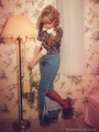 Kz slit flare P/T/ブラック