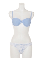 【shore kulani】ワイヤー付シェルビキニ/WHT