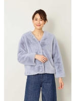 フェイクファーブルゾン/キャメル2(042)