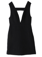 【ジャンスカ】タイトモコモコジャンパースカート/キャメル