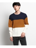 ワッフルニット/レッド(062)